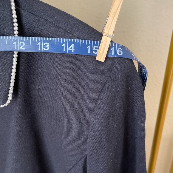 St. John Sport S Black & Pearl Designer Knit Sportcoat Timeless Classic - Picture 9 of 15